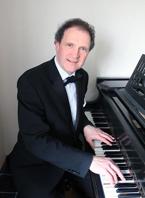 Martin at the piano